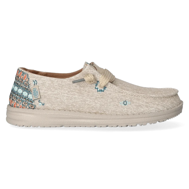 Wendy Flora Dames Instappers Sunflower Beige