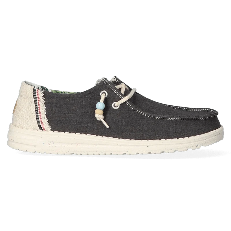 Wendy Fringe Dames Instappers Carbon