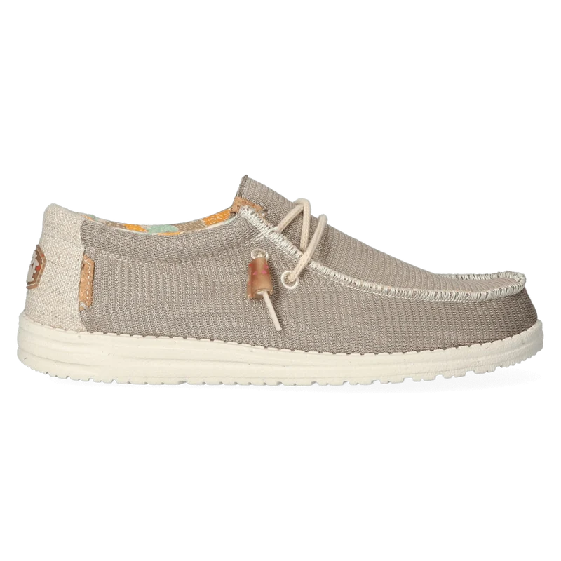 Wally Knit Heren Instappers Desert Brown