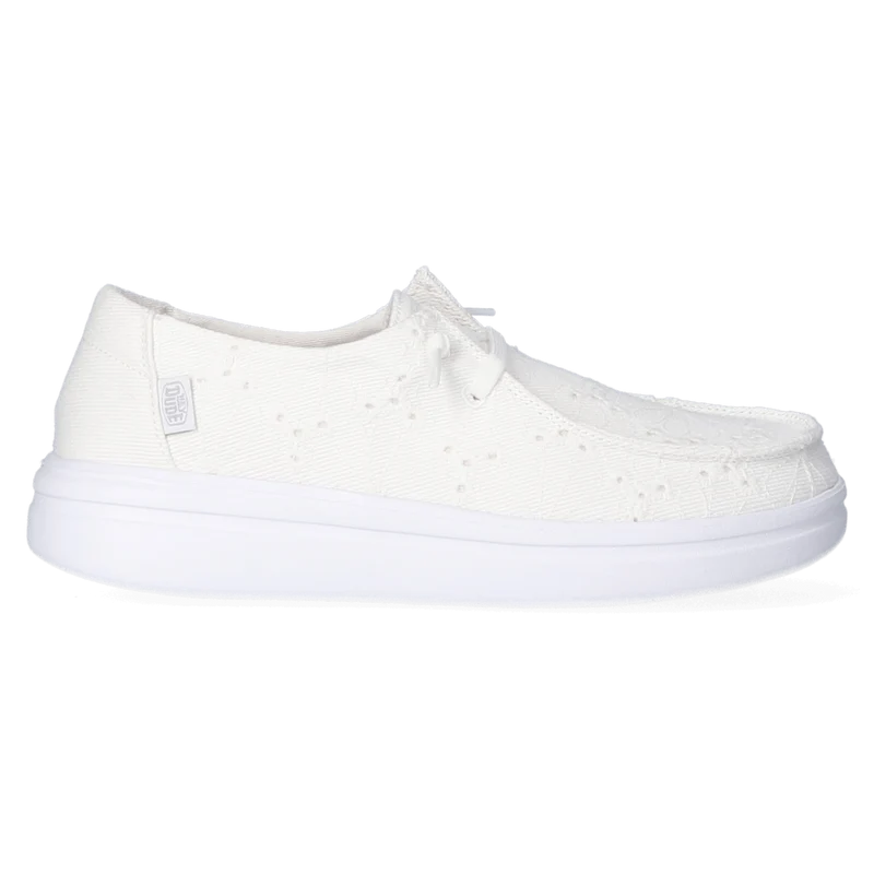 Wendy Rise Eyelet Dames Instappers Chapel Bells