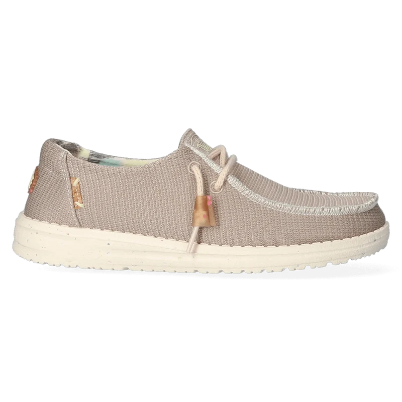 Wendy Knit Dames Instappers Tan