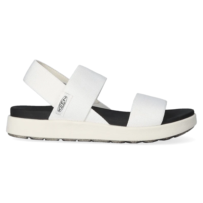 Elle Backstrap Dames Sandalen White