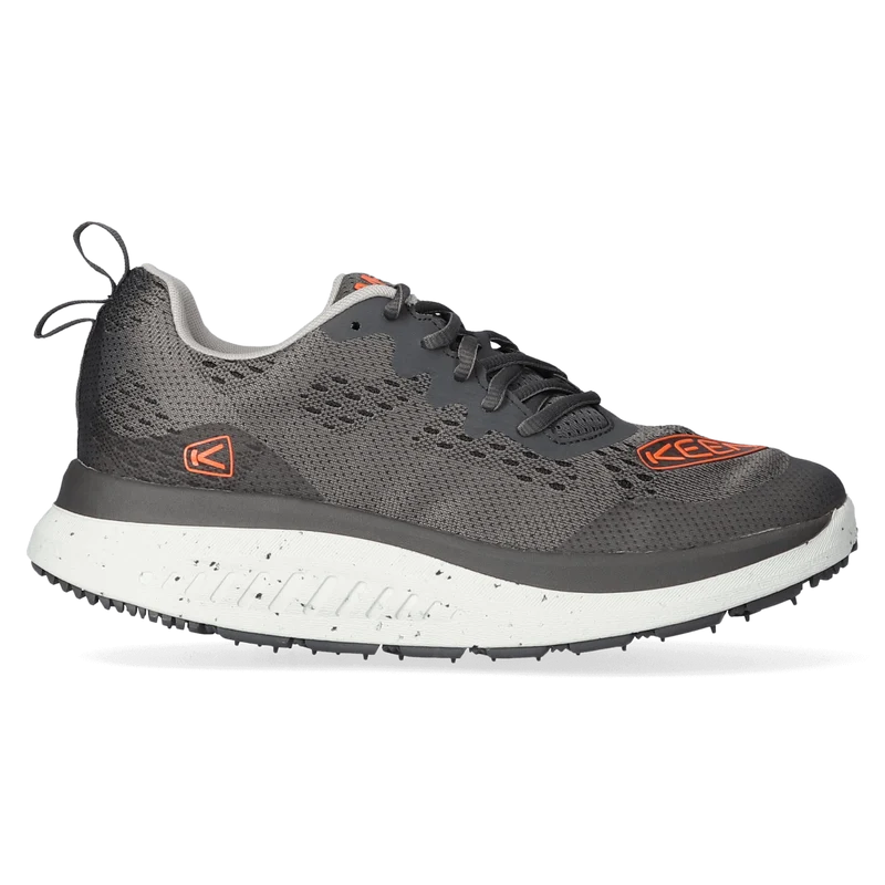 WK400 Heren Wandelschoenen Steel Grey/Scarlet Ibis