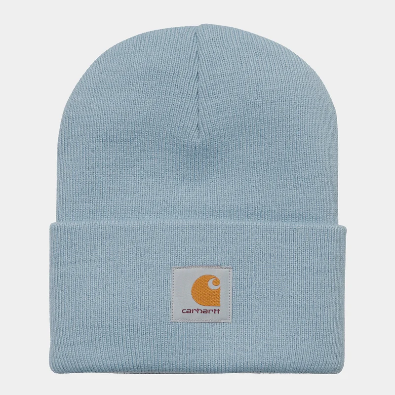 Carhartt WIP Unisex acryl horlogehoed - Misty Sky