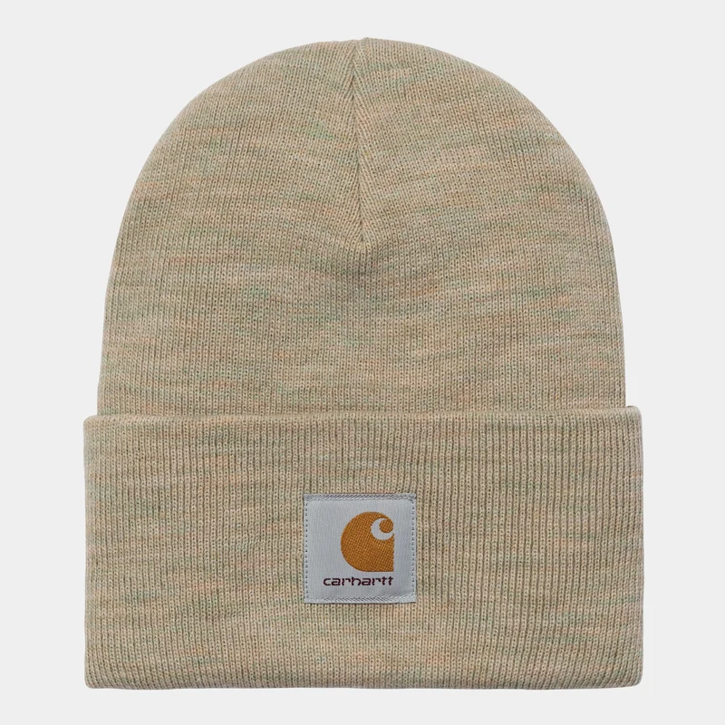 Carhartt WIP Unisex acryl horlogehoed - Ammoniet Heather
