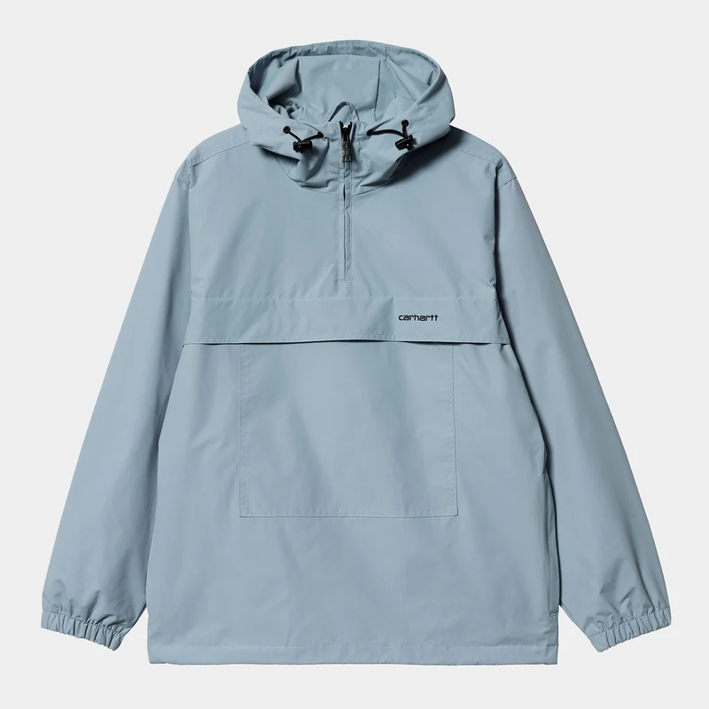 Carhartt WIP Windjack voor heren - matblauw / zwart