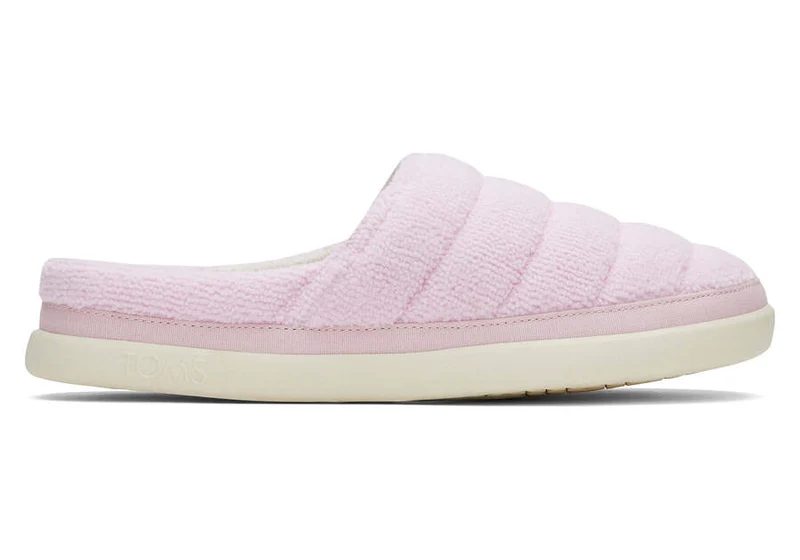 TOMS Salie badstof pantoffel voor dames - krijtachtig roze