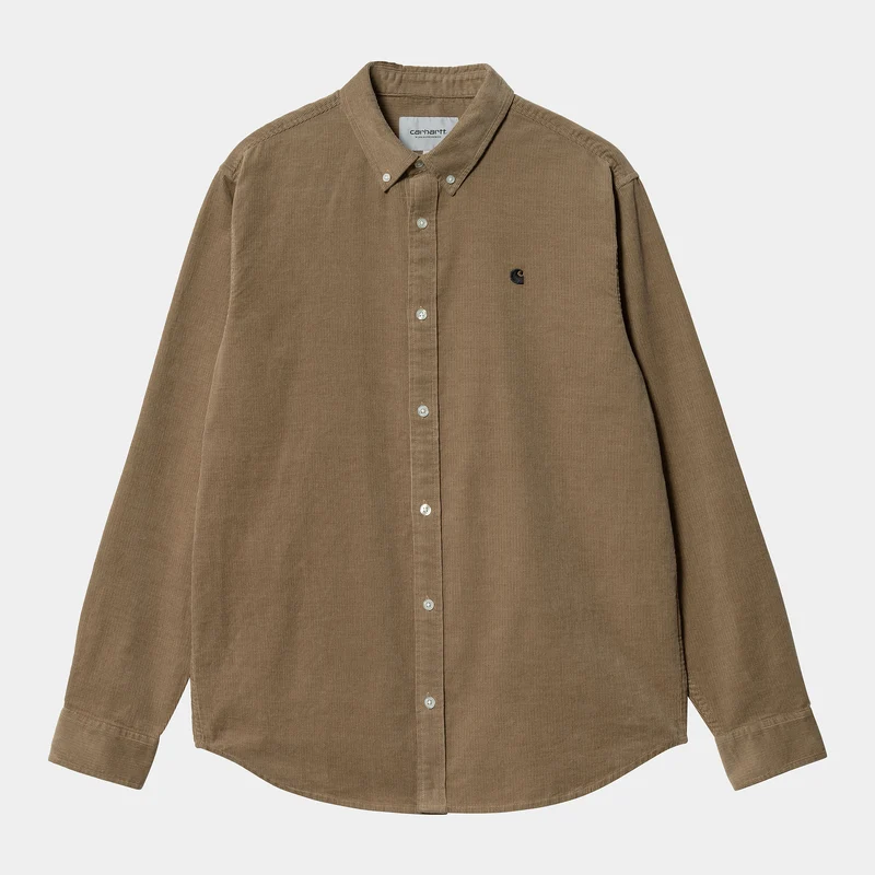 Carhartt WIP Madison herenoverhemd met lange mouwen - Buffel