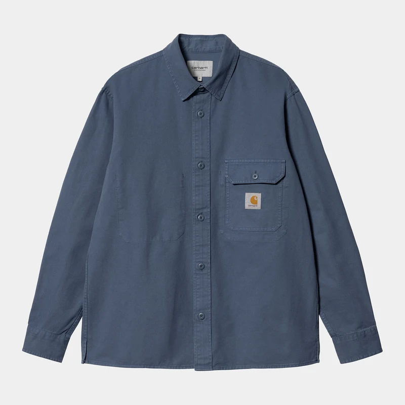 Carhartt WIP Heren Reno overhemdjack - Stormblauw