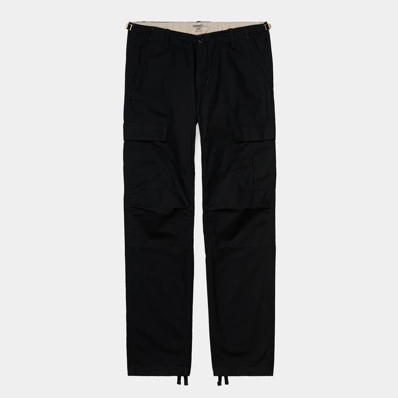 Carhartt WIP Luchtvaartbroek voor heren - zwart gespoeld