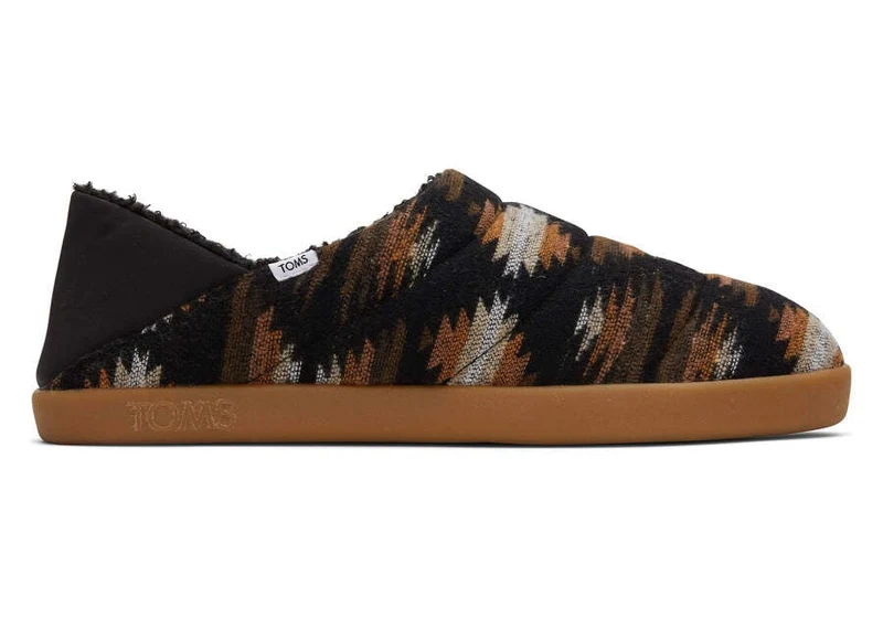 TOMS Ezra-slipper voor heren - zwart