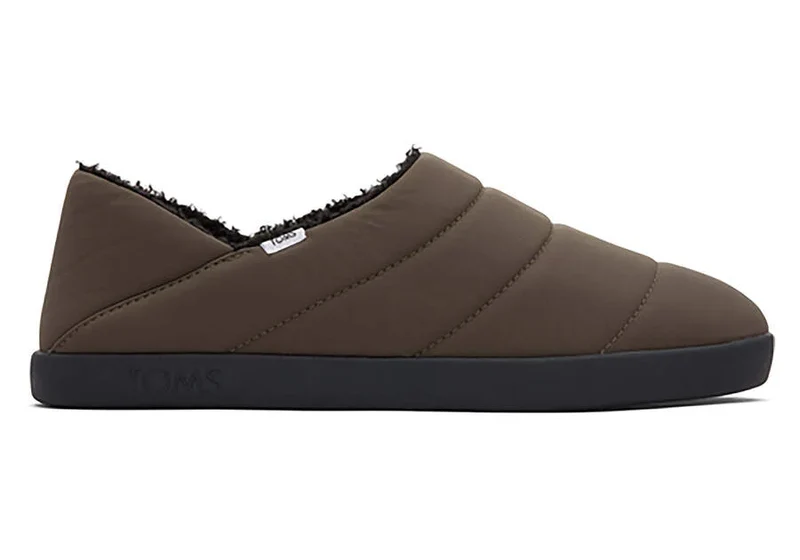 TOMS Ezra-slipper voor heren - Tarmac Olijf