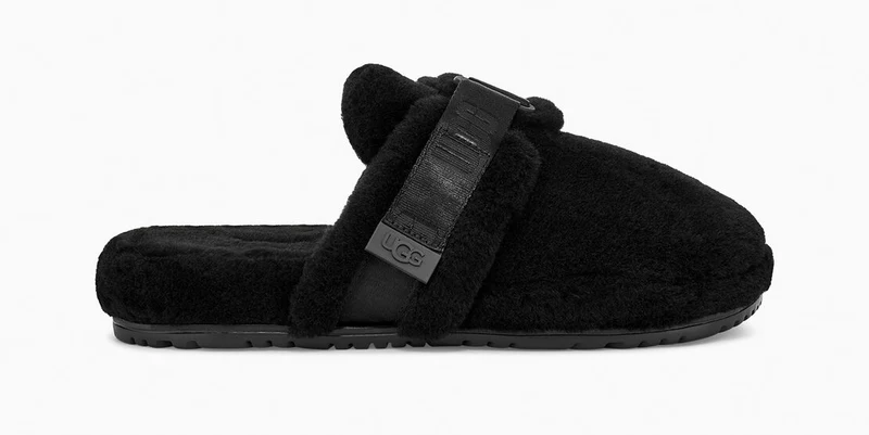 UGG Fluff It-slipper voor heren - zwart