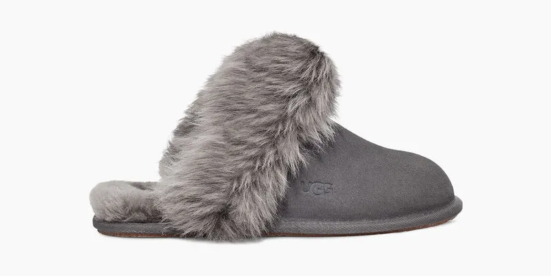 UGG Scuff Sis-pantoffels voor dames - houtskool