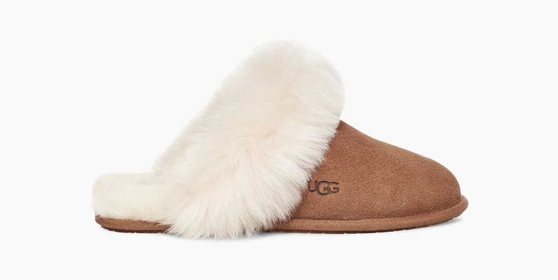 UGG Scuff Sis-pantoffels voor dames - Kastanje