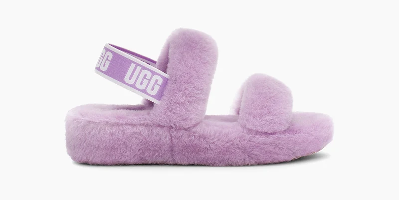UGG Dames Oh Yeah pantoffels - Lila Bloom