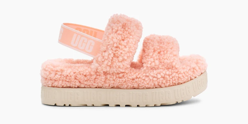 UGG Dames Oh Fluffita - Roze stof