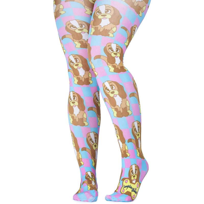 Irregular Choice Dames hondendagen panty's