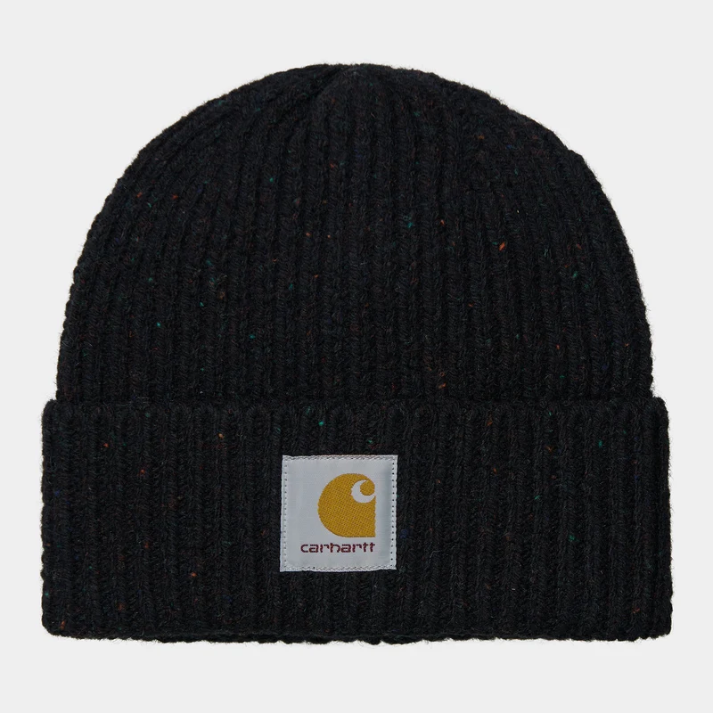 Carhartt WIP Anglistische muts voor heren - gespikkeld zwart