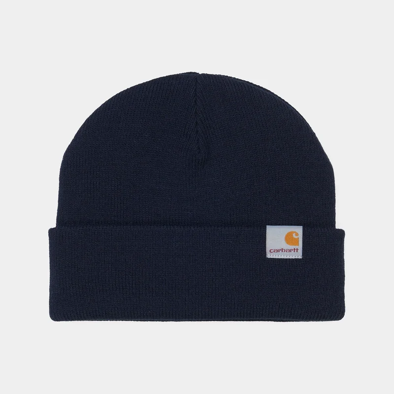 Carhartt WIP Unisex Stratus Lage Muts - Donker Marine