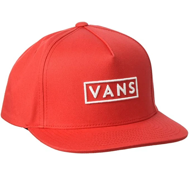 VANS Easy Box Snapback Cap - Rood