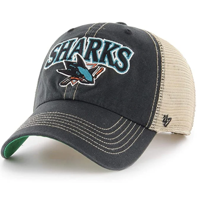 '47 Merk - San Jose Sharks Trucker Cap - Zwart