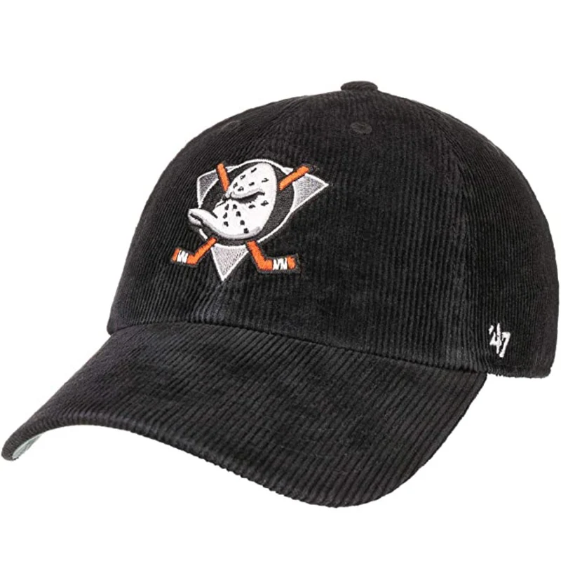 '47 Merk - Clean Up Cord Anaheim Ducks Hoed - Zwart
