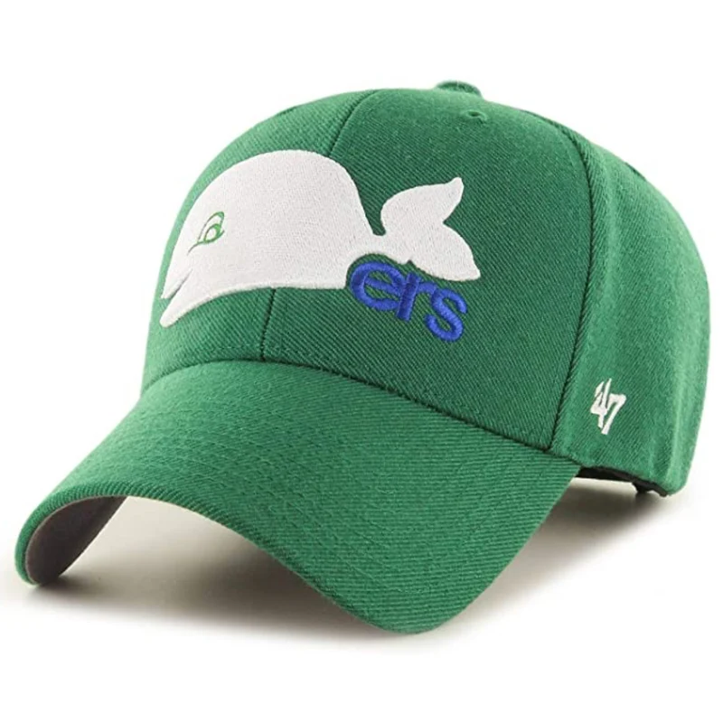 '47 Merk - Vintage Hartford Whalers Cap - Groen