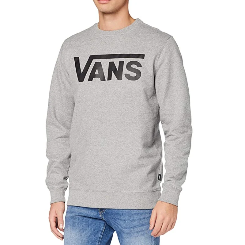 VANS Klassieke herentrui met ronde hals - grijs