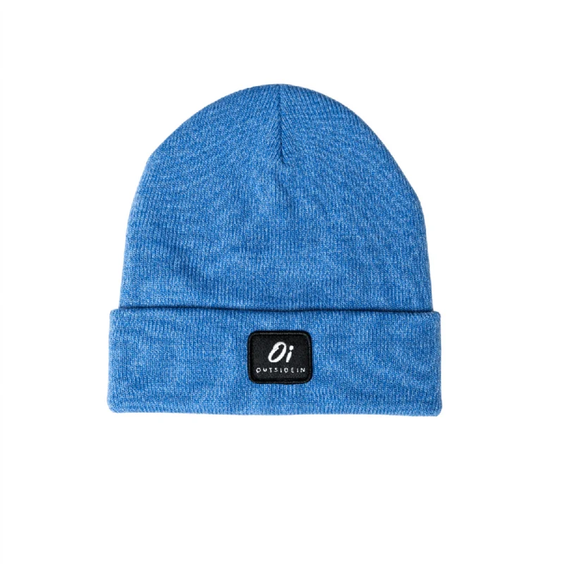 Outside In - Blauwe thermische muts