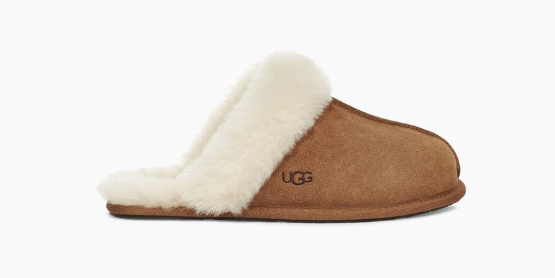 UGG Scuffette II-pantoffels voor dames kastanje