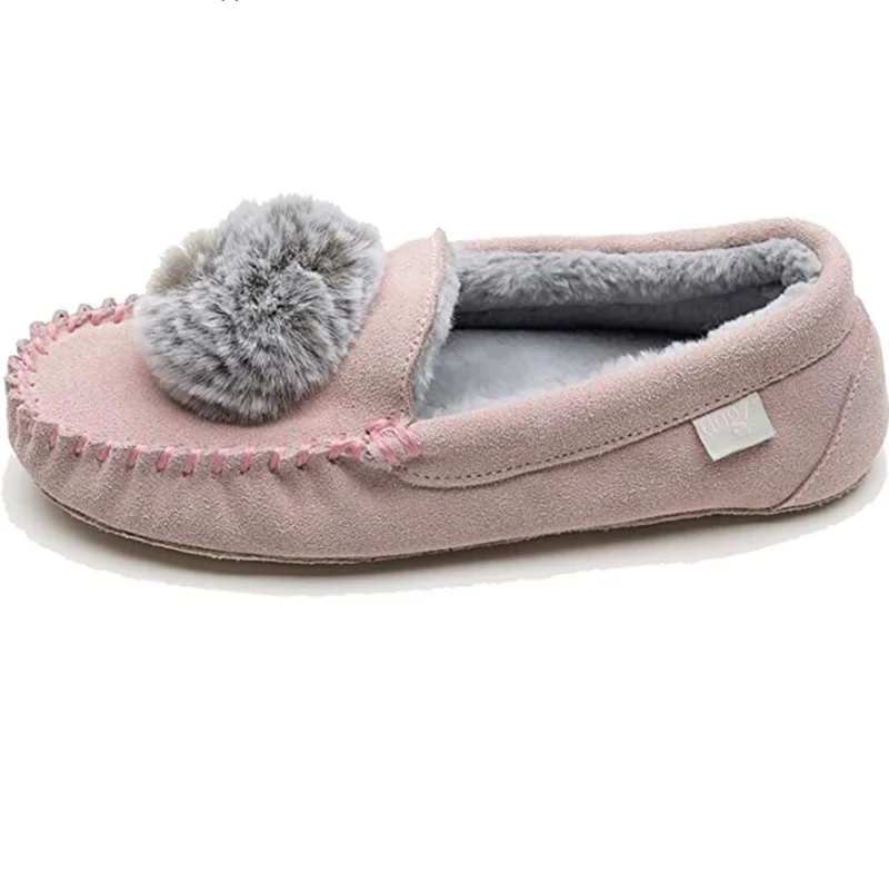 Lazy Dogz - Bessie - Mocassinpantoffels - Roze