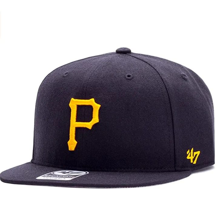 '47 Merk - MLB Pittsburgh Pirates - Verstelbare zwarte snapback