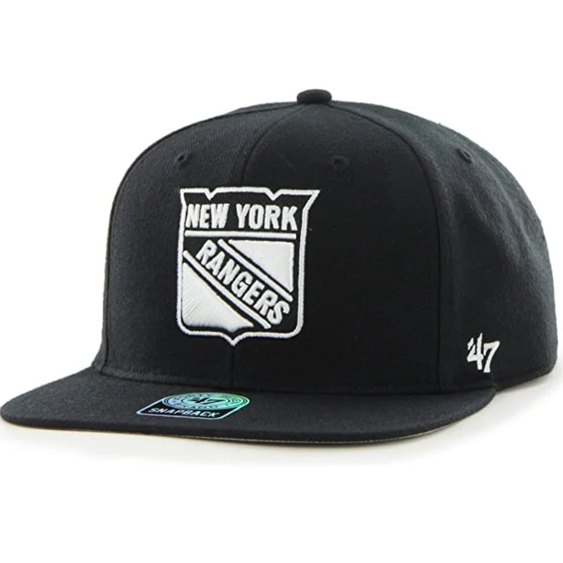 '47 Merk - NHL New York Rangers - Verstelbare zwarte snapback