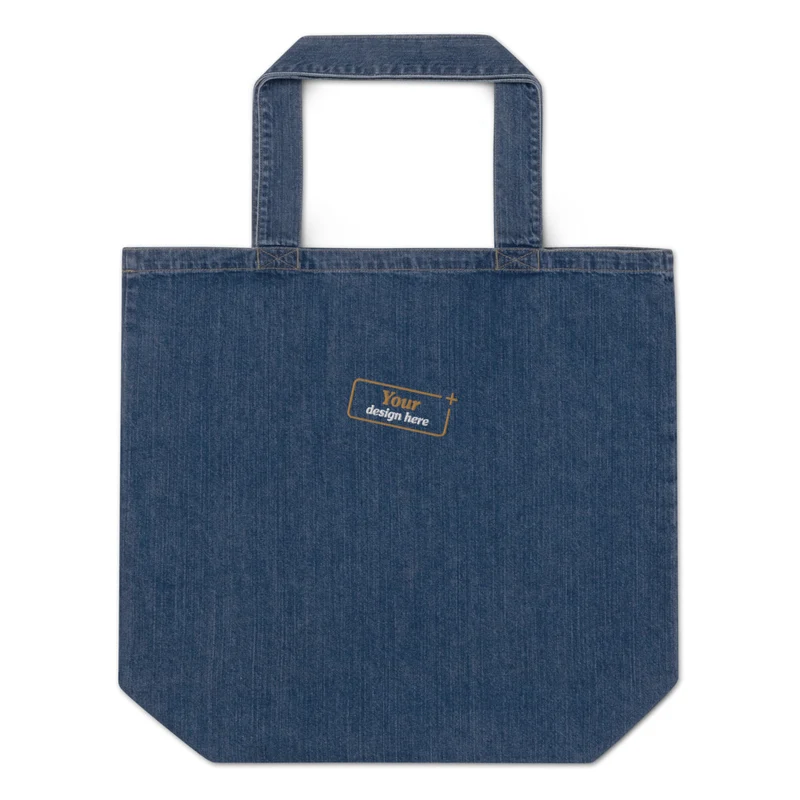 Organic Denim Tote Bag | Mantis M196