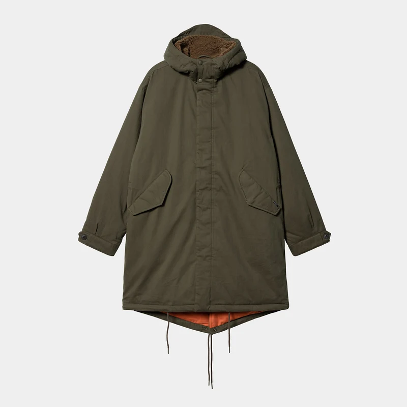 Carhartt WIP Heren Everett Parka Jas - Cypress