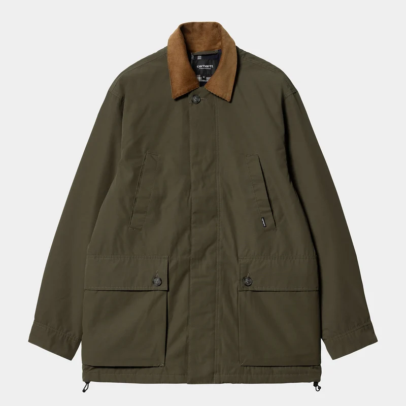 Carhartt WIP Heren Bryce-jas - Cypress / Hamilton Brown