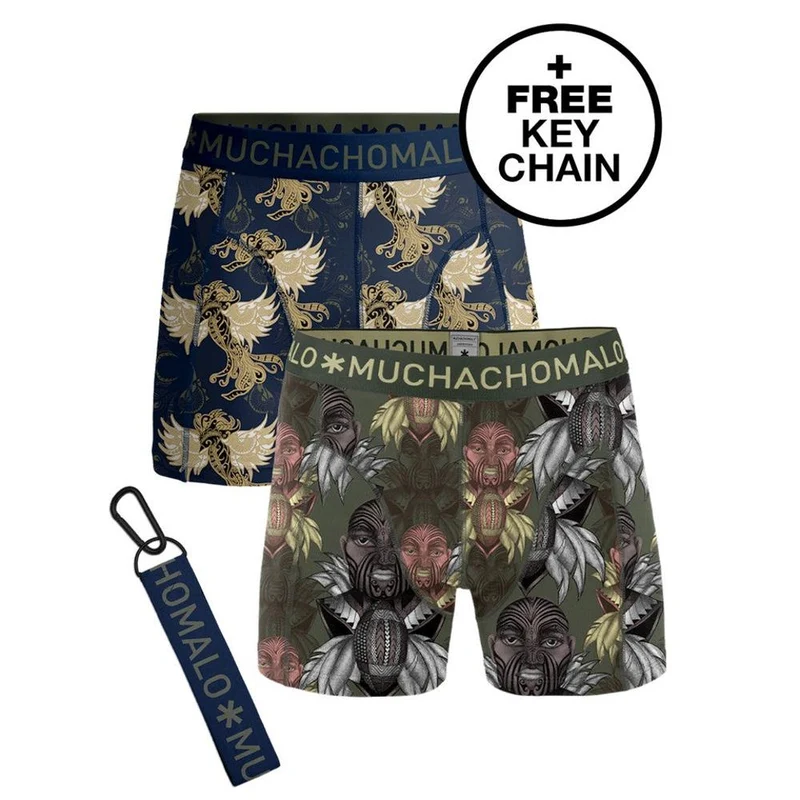 Men 2-Pack Shorts King Maori MAOKI1010