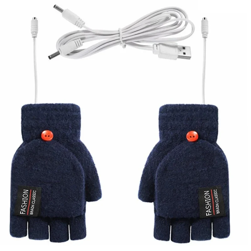 Unisex Verwarmde Handschoenen USB Oplaadbaar