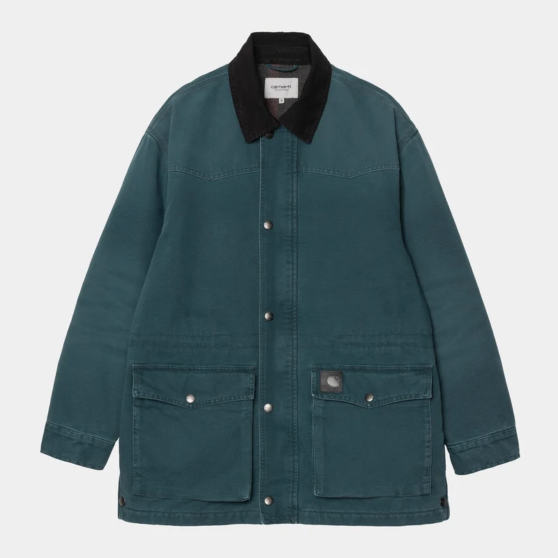 Carhartt WIP Heren OG Santa Fe jas - Deep Lagoon