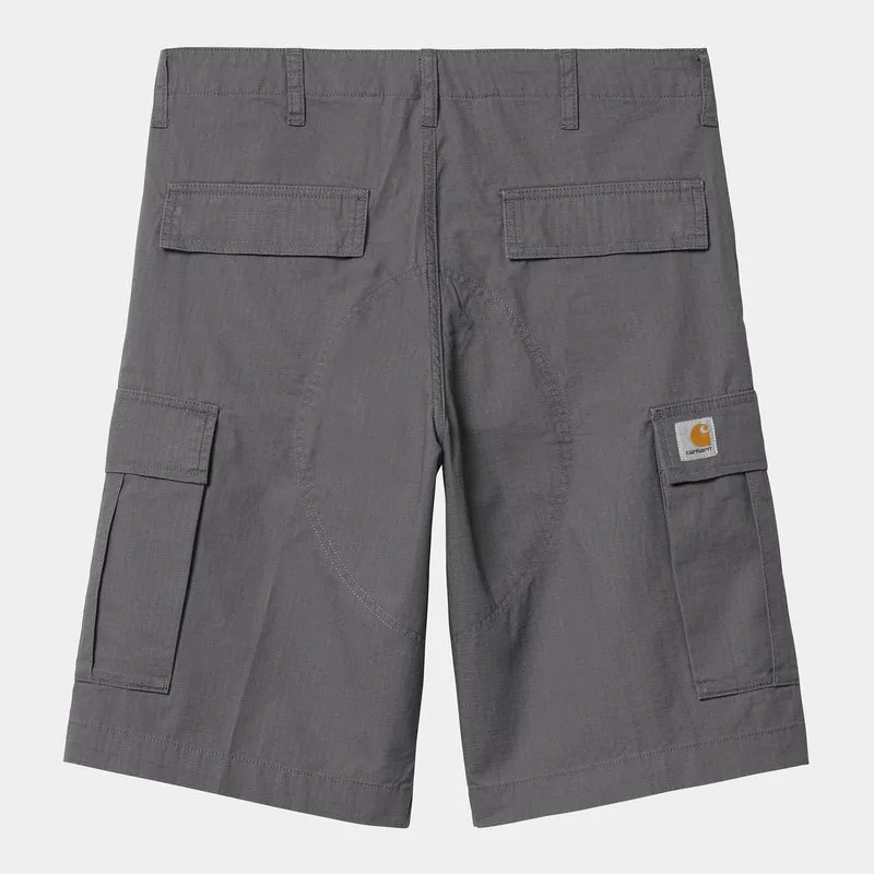 Carhartt WIP Heren Regular Cargo Short | Grafiet Gespoeld