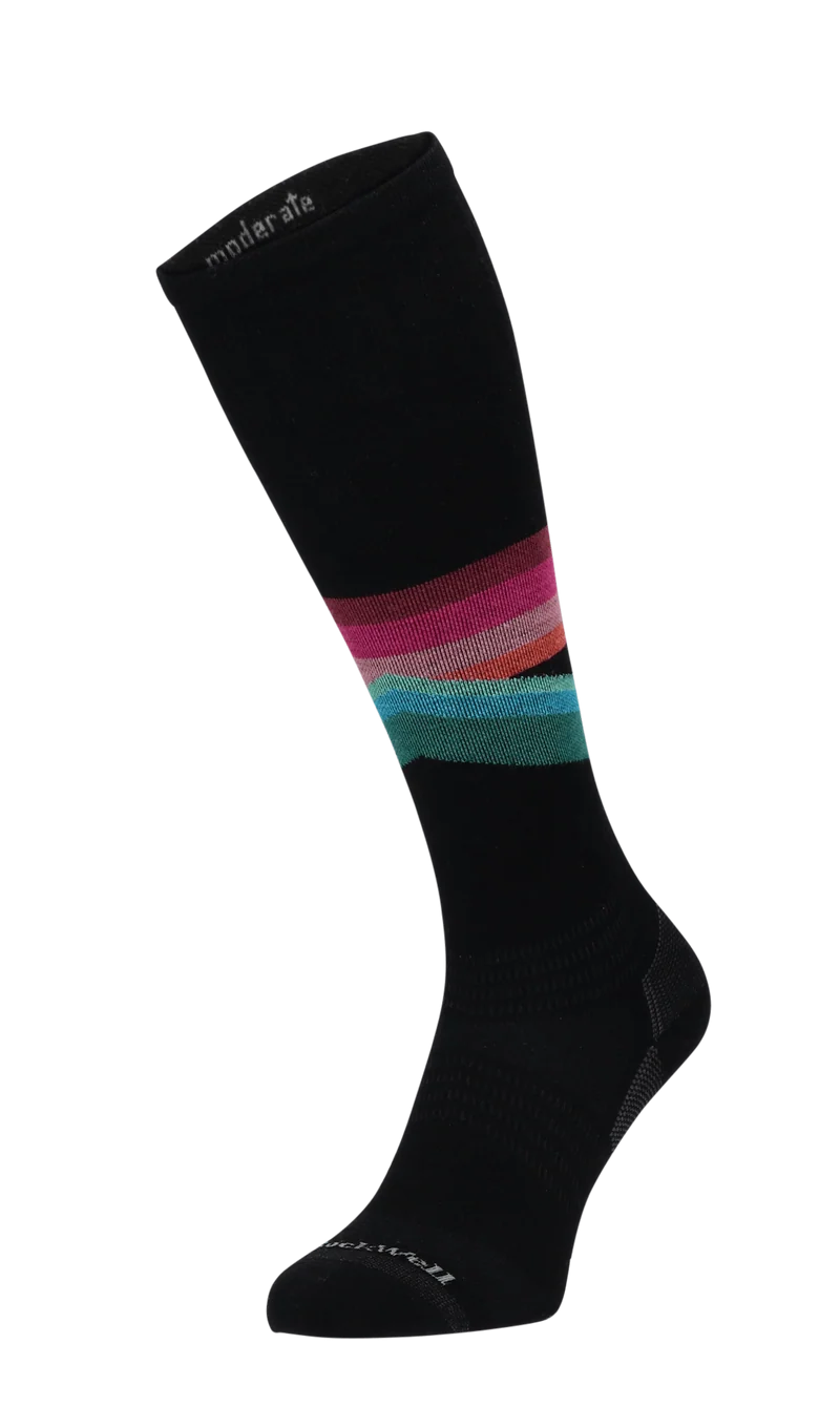 Rainbow Racer UL Dames Skisokken Klasse 1 Black