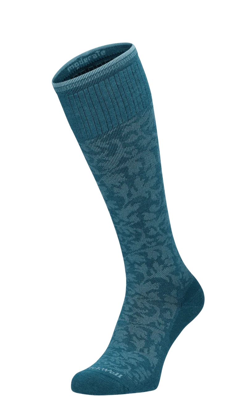 Damask Dames Compressiekousen klasse 1 Teal