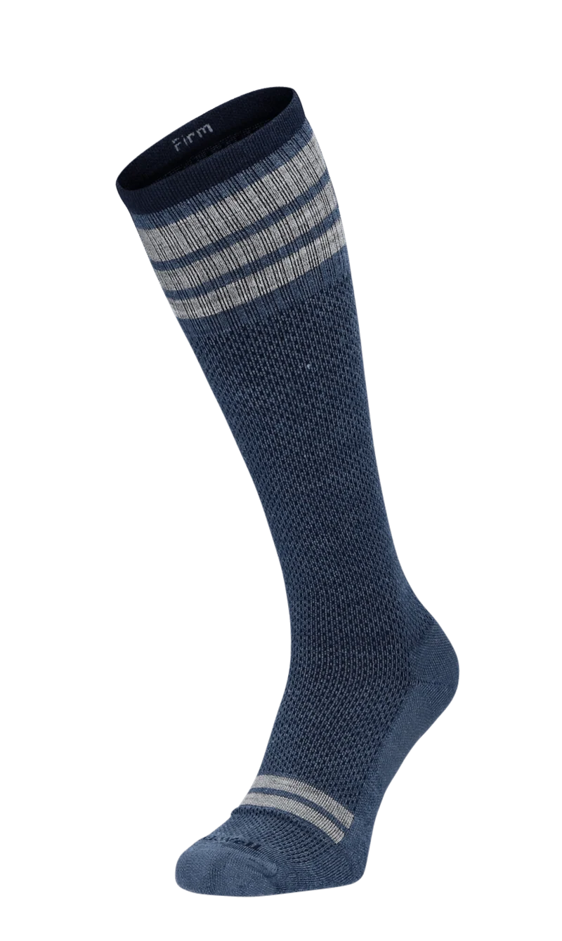 Speedway Heren Compressiekousen Klasse 2 Denim