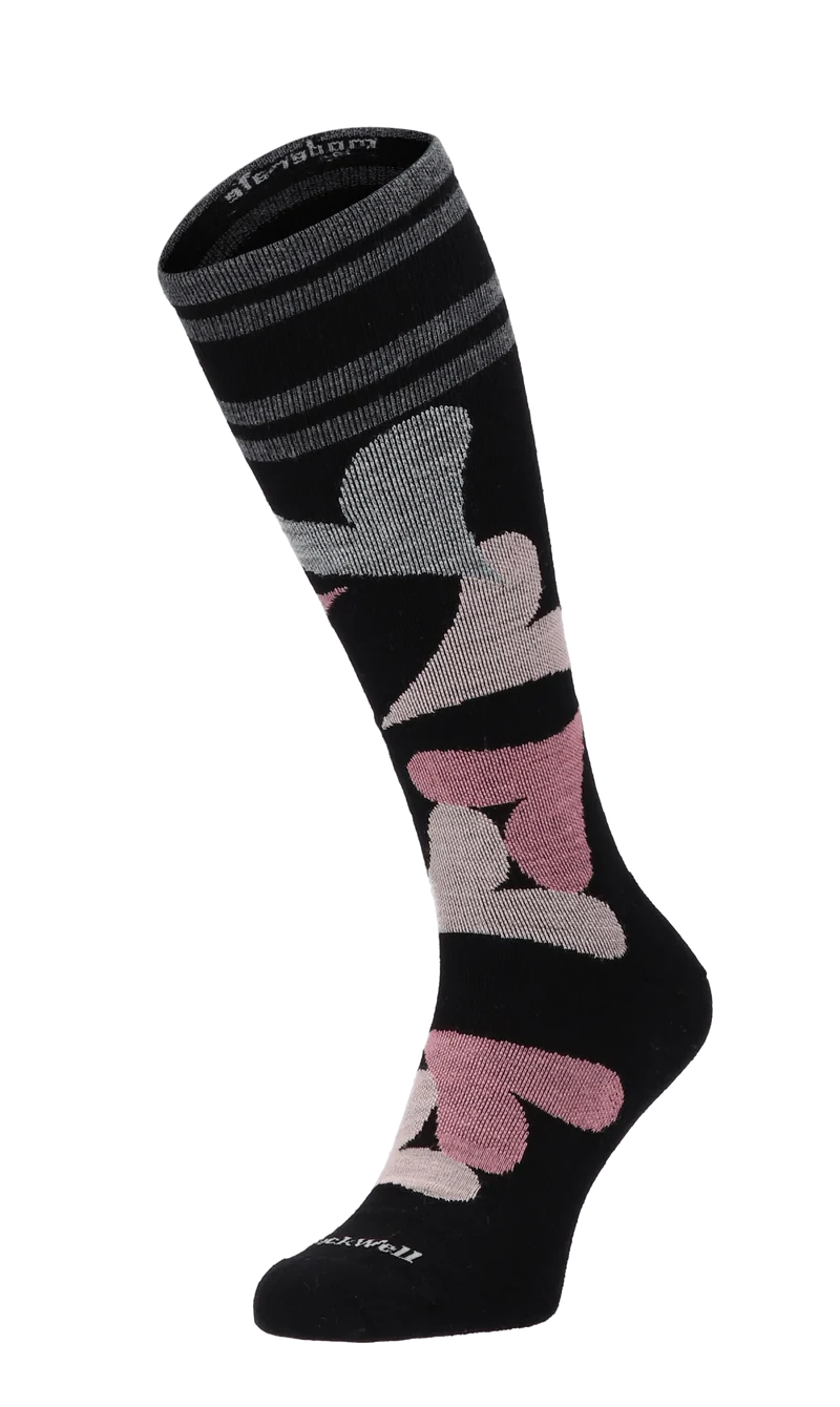 Love Lots Dames Compressiekousen Klasse 1 Black