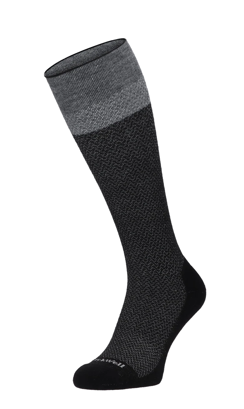 Full Twist Dames Compressiekousen Klasse 1 Black