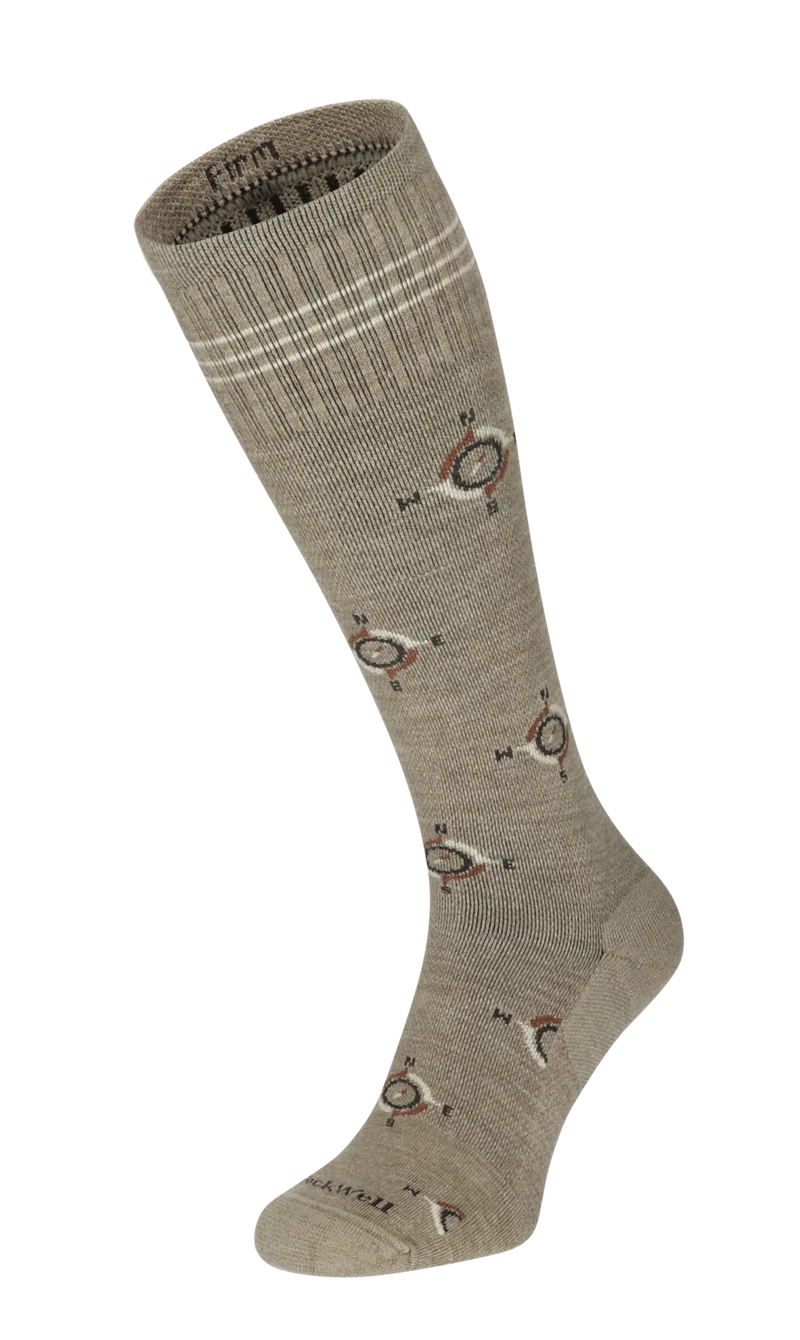 The Guide Heren Compressiekousen Klasse 2 Khaki