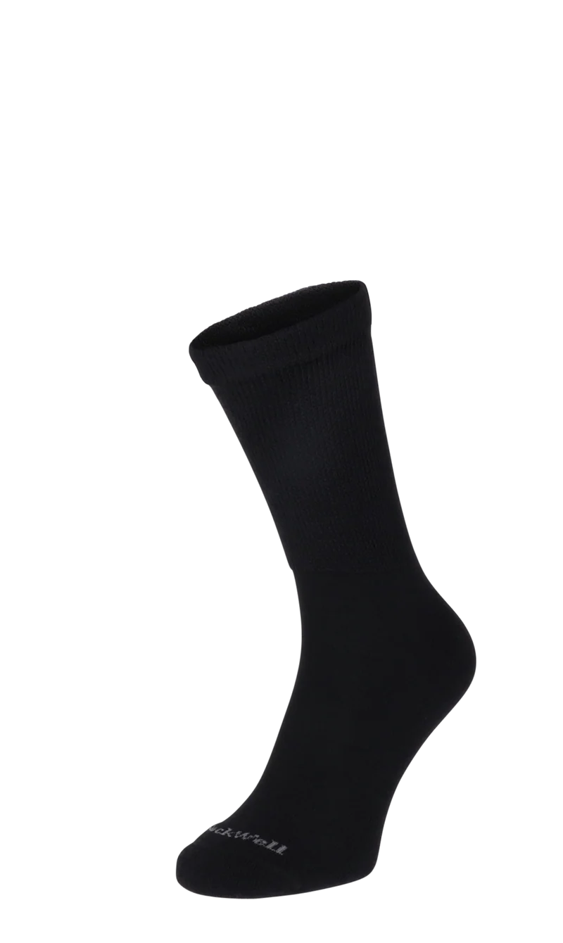 Extra Easy Dames Diabetessokken Black