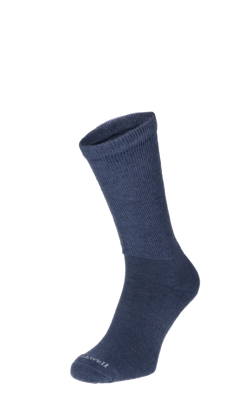 Extra Easy Heren Diabetessokken Denim