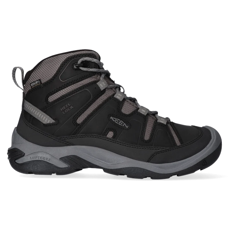 Circadia Mid Heren Wandelschoenen Black/Steel Grey